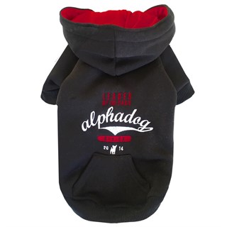 Alphadog Design Leader Köpek Sweatshirt Siyah