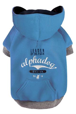 Alphadog Design Leader Köpek Sweatshirt Açık Mavi