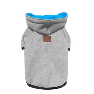 Alphadog Design Pop Out Köpek Sweatshirt Mavi