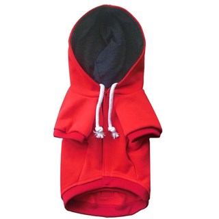 Alphadog Design Stay Pawstivie Köpek Sweatshirt Kırmızı