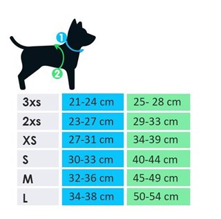 Alphadog Dinosaur Dog Breast Collar