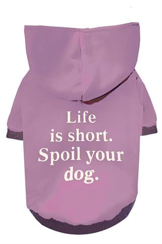 Alphadog Pembe Köpek Short Sweatshirtü