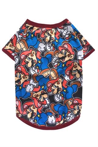 Alphadog Super Mario Köpek T-shirt
