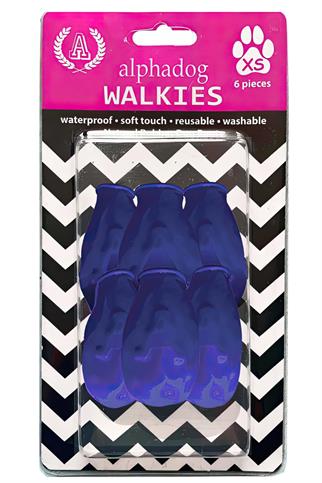 Alphadog Walkies Köpek Galoşu Mavi