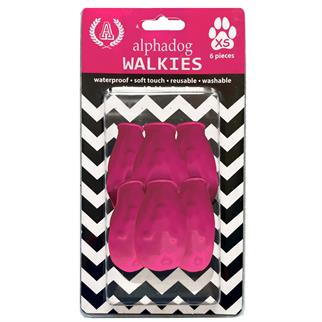 Alphadog Walkies Köpek Galoşu Wine