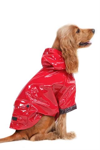 Apac.co Chic Amazon Kırmızı Rugan Yağmurluk