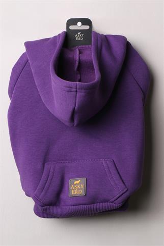 Asky Cozy Hoddie Violet Köpek