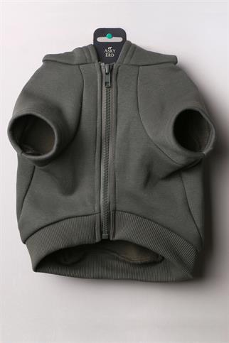 Asky Cozy Hoodie Khaki Köpek