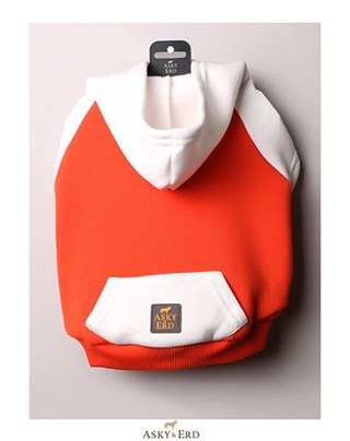 Asky Cozy Hoodie Tangerine Köpek