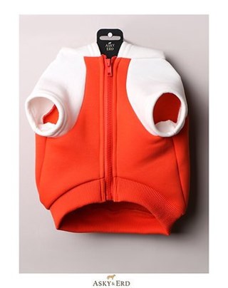 Asky Cozy Hoodie Tangerine Köpek