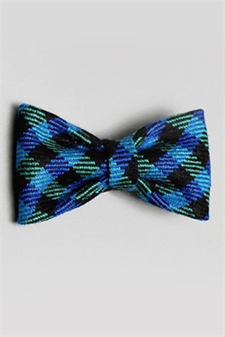 Asky & Erd Bow Tie Caroline Blue Dog Papyon