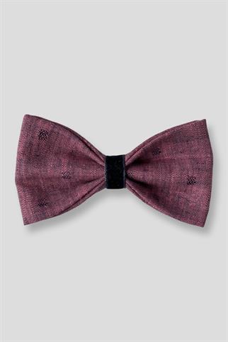 Asky & Erd Bow Tie Pinky Denim Dog Bow Tie