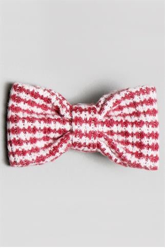 Asky & Erd Bow Tie Red Lines Dog Papyon