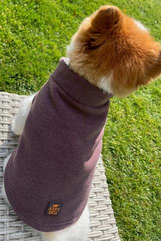 Asky&Erd Cachet Vest Plum Köpek Hoodie
