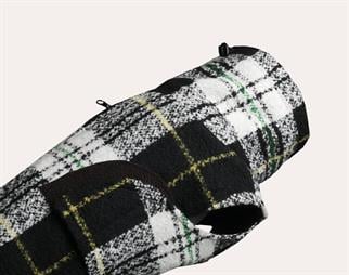 Asky&Erd Chicago Vest - White Plaid Köpek Yeleği