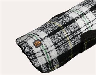 Asky&Erd Chicago Vest - White Plaid Köpek Yeleği