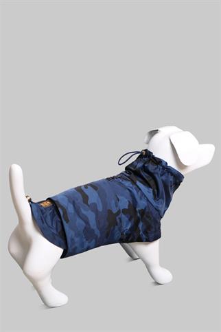 Asky&Erd Raincoat | Navy Camouflage Köpek Yağmurluğu