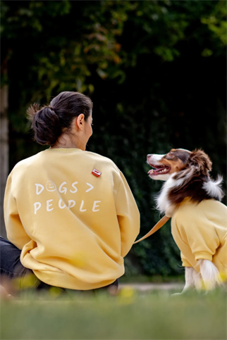 AskyxHuman | Love Paws Sweatshirt | Lemonade