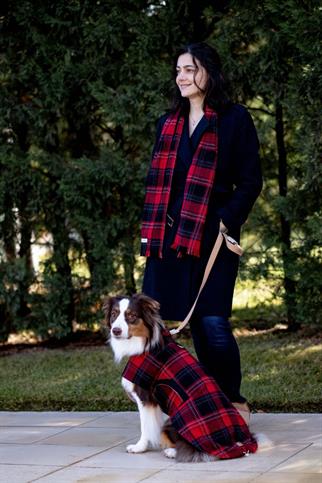 Askyxhuman | Red Plaid Scarf