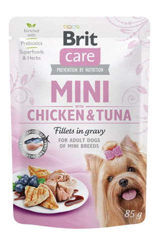 Brit Care Mini Tavuk ve Ton Balığı Yetişkin Köpek Yaş Mama