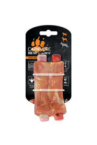 M-PETS CARNIVORE DOG TOY SPARE RIBS PASTIRMA AROMALI