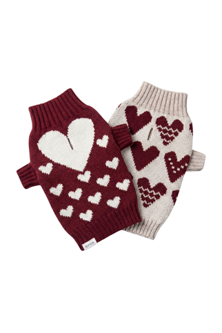 Lorico Kalpli Köpek Kazak Beyaz