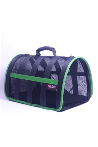 Migno Astra Fileli Model Kedi Köpek Taşıma Çantaları - Yeşil