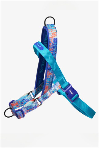 Glitch Error #404 Softer Walk Göğüs Tasması - Zee.Dog