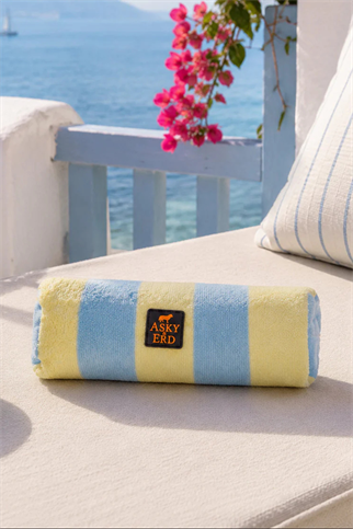 Asky&Erd Soft Rituals Köpek  Bakım Ürünleri Çantası Butterscotch Çizgili