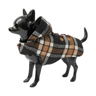 Bcbc Duffle Coat Hooded Dog Jacket Red