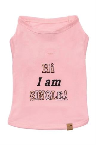 BCBC Single Köpek T-Shirt Pembe