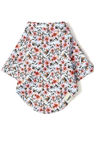 Hypet Fashion Blue Floral Gömlek