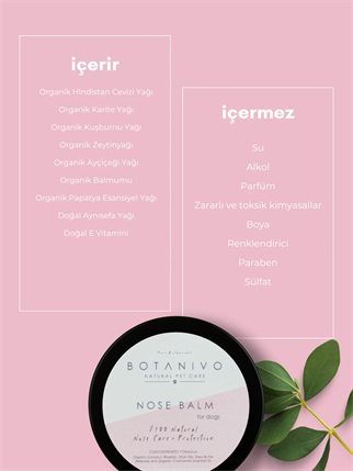 Botanivo Nose Balm Natural Dog Nose Care.