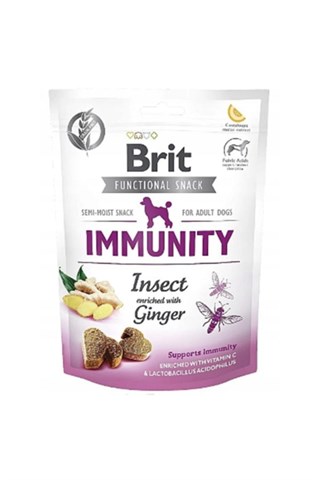 Brit Care Immunity Insect Böcek Larvalı Ve Zencefilli Köpek Ödül Maması 150 gr