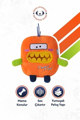 Joyster Feed Me 2 Katmanlı Kauçuk Dişli Köpek Oyuncağı