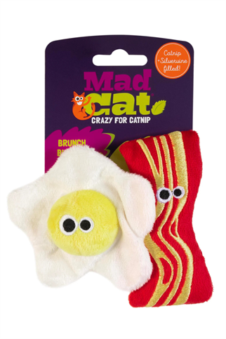 Mad Cat Brunch Buddies Kedi Otlu ve Matatabili Kedi Oyuncağı
