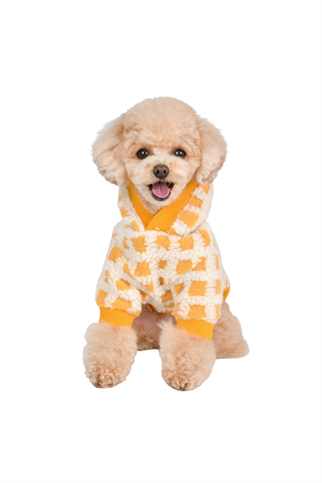 Puppia Stefan Hoody Köpek Kazağı -  Sarı