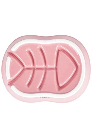 M-Pets Serene Fish Köpek Mama Kabı Pembe