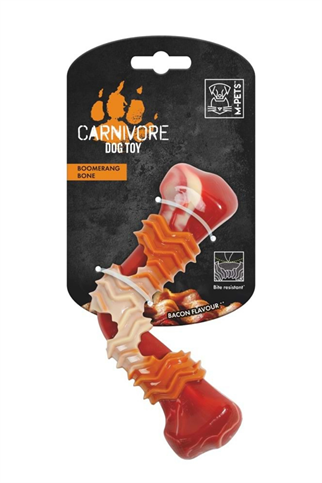 M-Pets Carnıvore Köpek Oyuncağ Boomerang Bone Pastırma Aromalı
