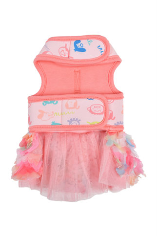 Pinkaholic New York Berthe Elbise Göğüs Tasması Pembe