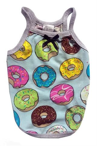 Chili Donut Dog Strap Tshirt