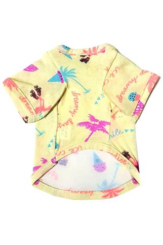 Chili Flamingo Dog T-Shirt