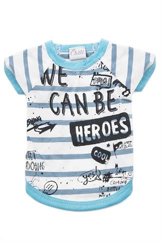 Chili Heroes Striped Dog Tshirt