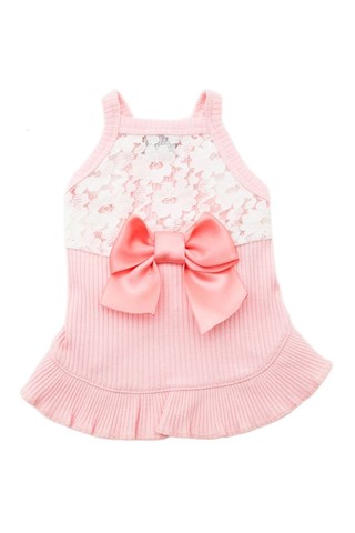Chili Lady Chili Dog Dress Pink