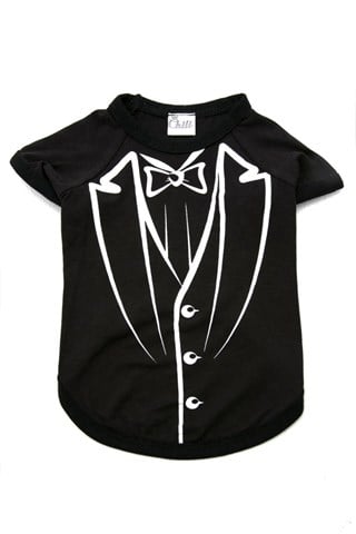 Chili Tuxedo Dog Groom Tshirt