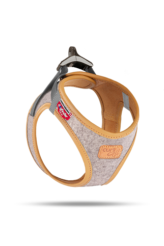 Curli Alpine Curli Clasp Vest Harness Light Gray