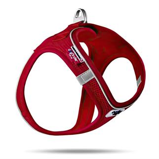 Curli Magnetic Vest Air-Mesh Dog Breast Station Red