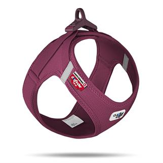 Curli Vest Breast Bowl Clasp Air Mesh Ruby