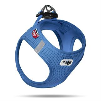 Curli Vest Harness Air-Mesh Dog Breast Station Blue
