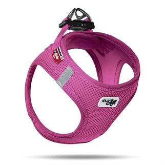 Curli Vest Harness Air-Mesh Dog Breast Station Fuchsia